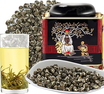 Amazon.co.jp: 煕渓 ジャスミン茶150g 茉莉花茶 龍珠 ジャスミンテ